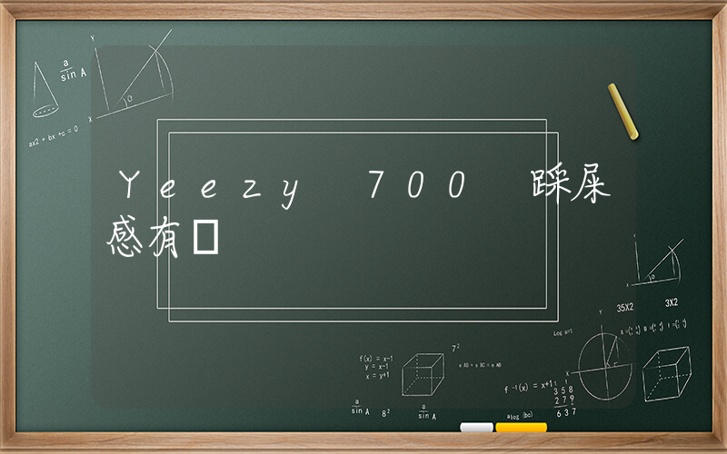 Yeezy 700 踩屎感有嗎插圖